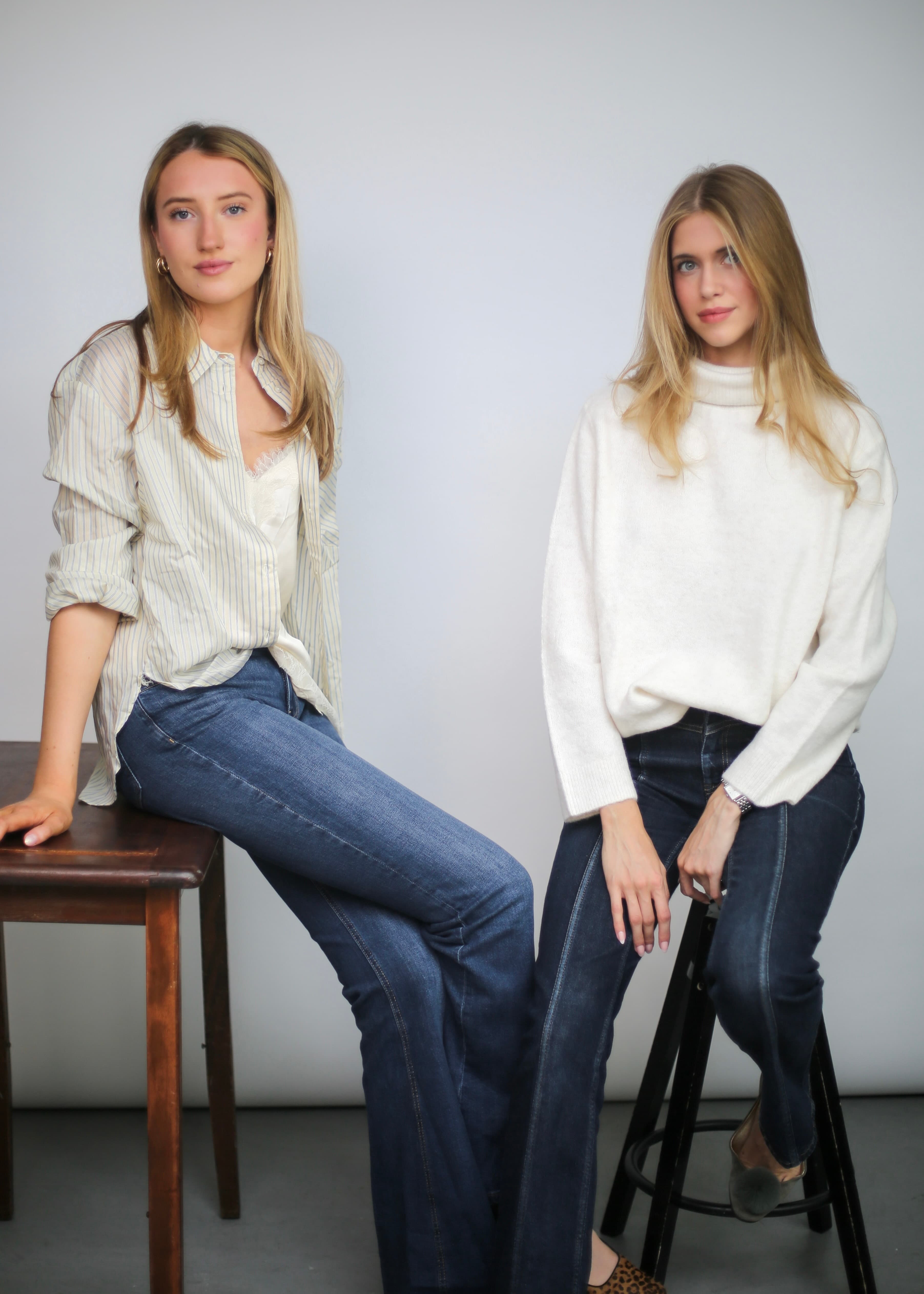 Editorial portrait of Lotta and Hannah.